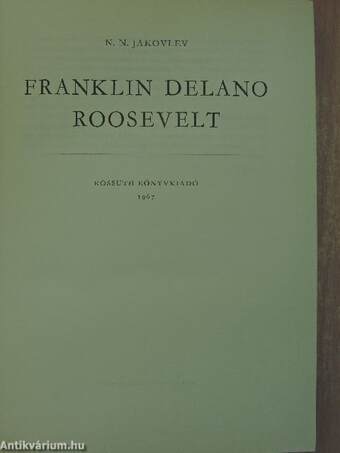 Franklin Delano Roosevelt