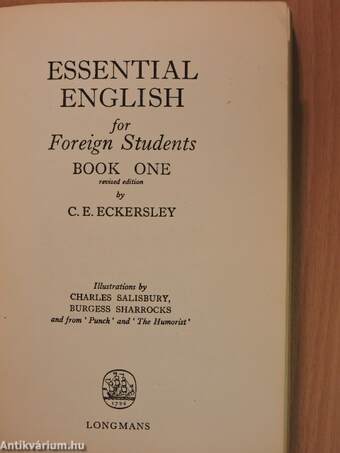 Essential English for Foreign Students Book 1.