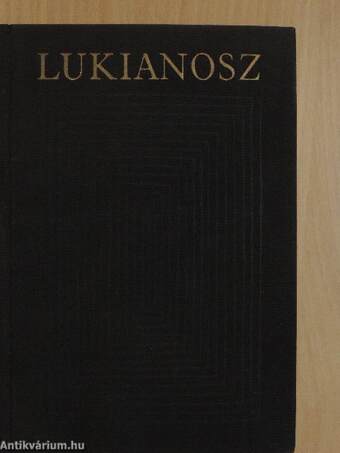 Lukianosz összes művei I-II.