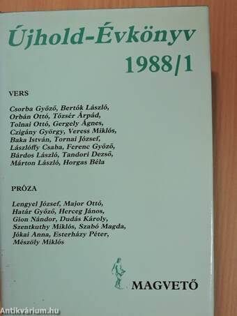 Újhold-Évkönyv 1988/1-2