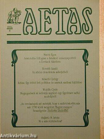 Aetas 1996/4.
