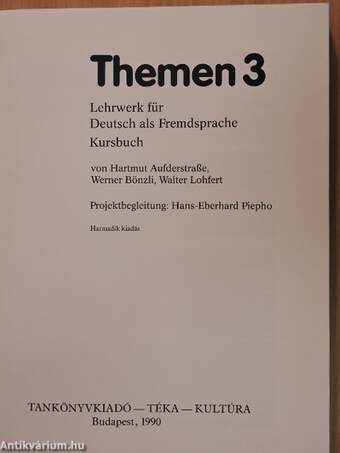 Themen 3 - Kursbuch