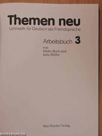 Themen neu 3 - Arbeitsbuch