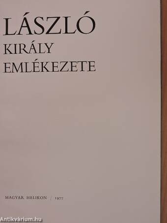 László király emlékezete