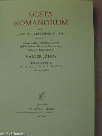 Gesta Romanorum