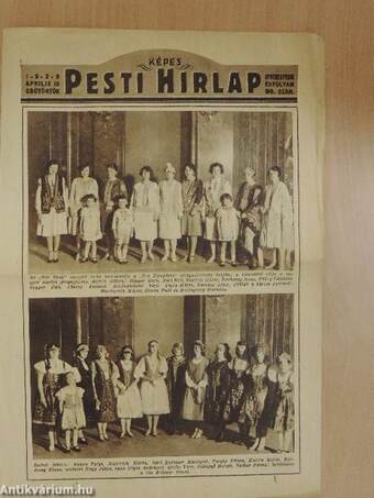 Képes Pesti Hirlap 1929. április 18.