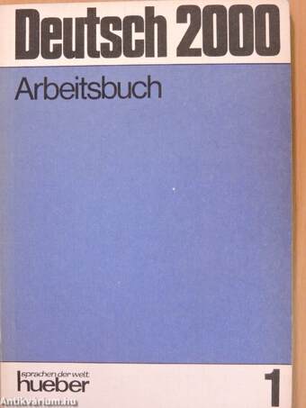Deutsch 2000 1 - Arbeitsbuch