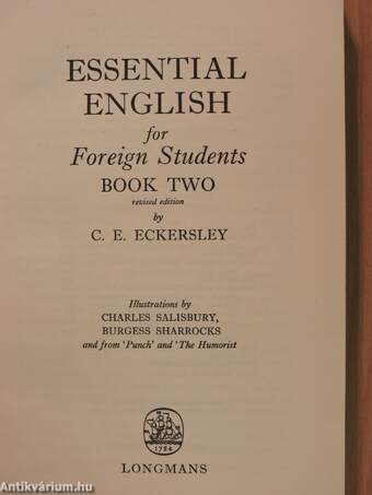 Essential English for Foreign Students Book 2.