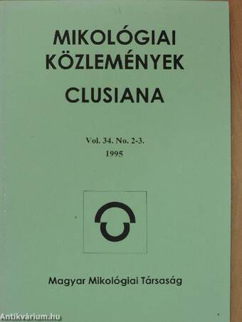 Mikológiai Közlemények 1995/2-3.