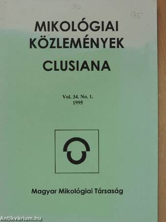 Mikológiai Közlemények 1995/1.