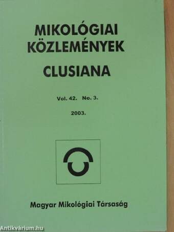 Mikológiai Közlemények 2003/3.
