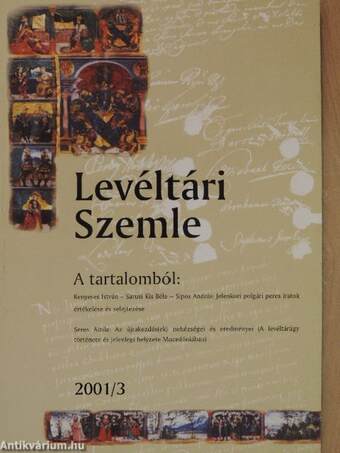 Levéltári Szemle 2001/3.