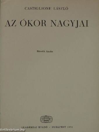 Az ókor nagyjai