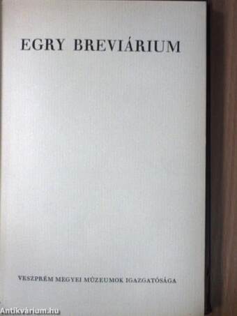 Egry breviárium