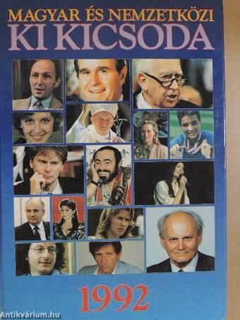 Magyar és nemzetközi ki kicsoda 1992