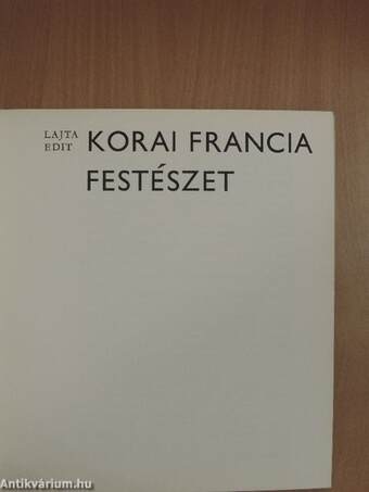 Korai francia festészet