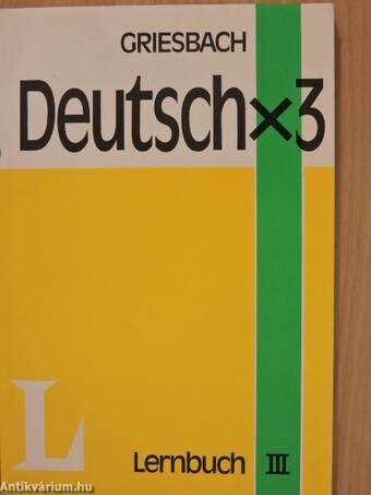 Deutschx3 Lernbuch III.