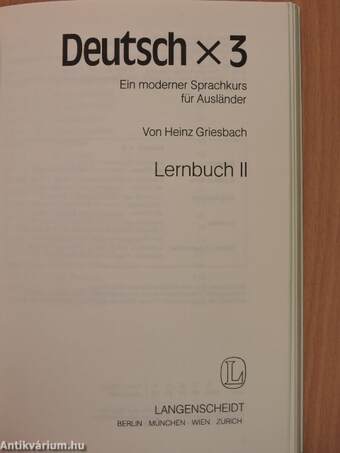 Deutschx3 Lernbuch II.