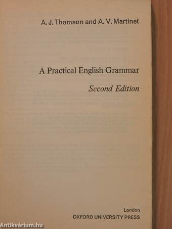 A Practical English Grammar