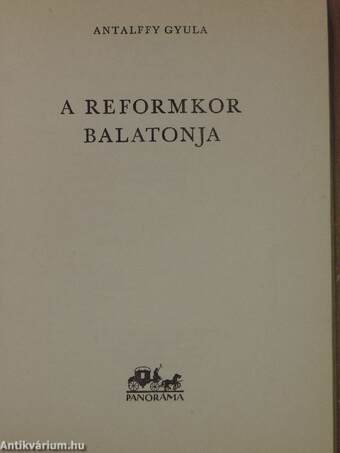 A reformkor Balatonja