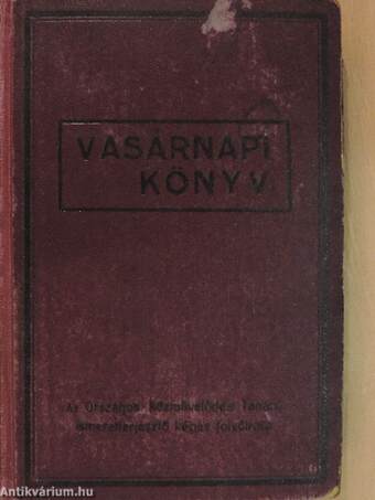 Vasárnapi Könyv 1938. II.