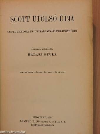 Scott utolsó útja