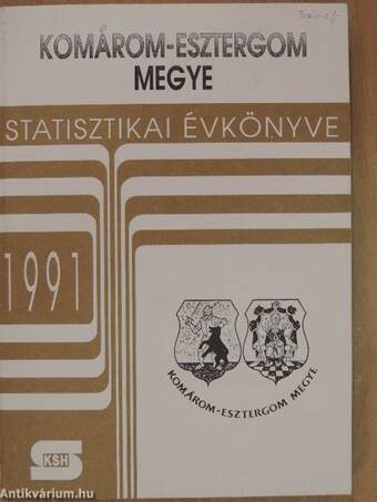 Komárom-Esztergom megye statisztikai évkönyve 1991