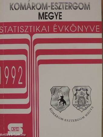 Komárom-Esztergom megye statisztikai évkönyve 1992