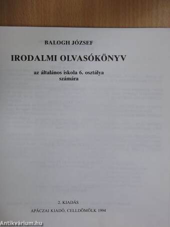 Magyar irodalom 6.