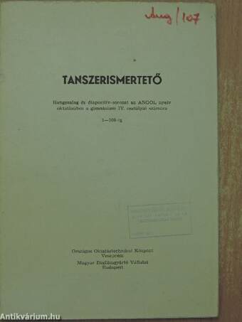 Tanszerismertető