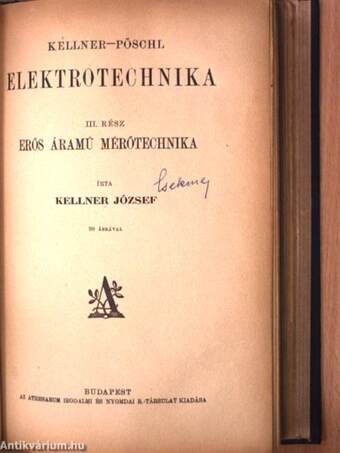 Elektrotechnika I-III.