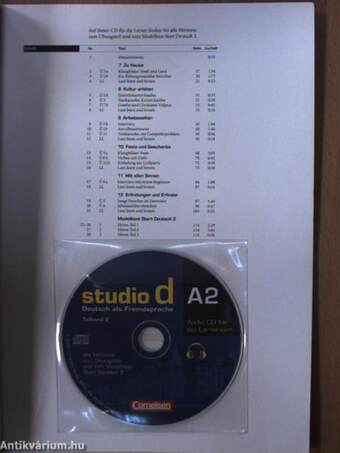 Studio d - Kurs- und Übungsbuch 2. - CD-vel