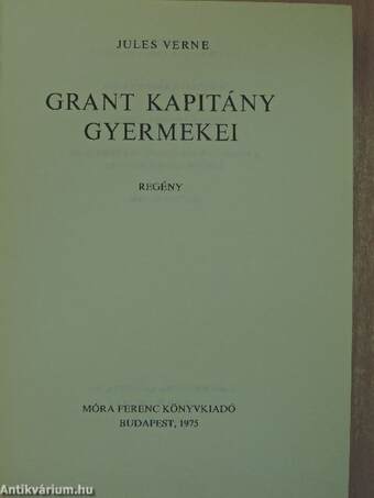 Grant kapitány gyermekei