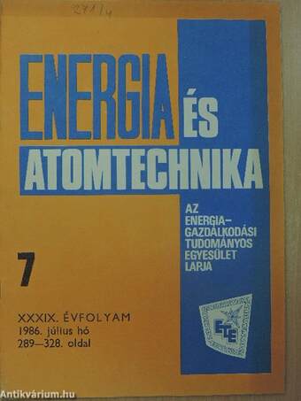 Energia és Atomtechnika 1986. július