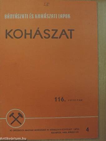 Bányászati és Kohászati Lapok - Kohászat/Öntöde 1983. április