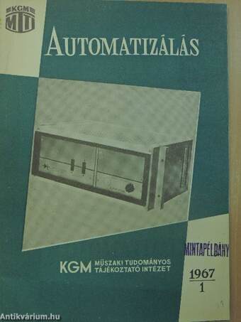 Automatizálás 1967/1.