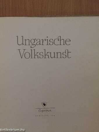 Ungarische Volkskunst