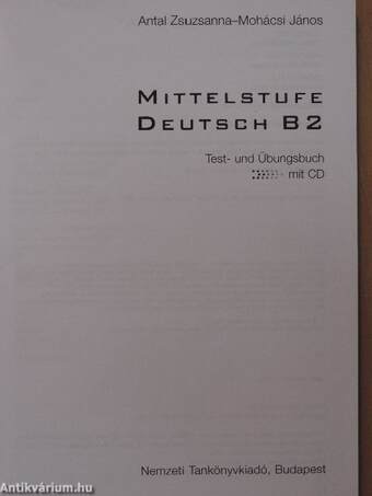 Mittelstufe Deutsch B2 - 2 db CD-vel