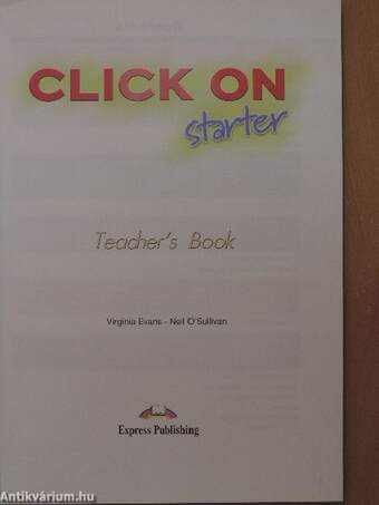 Click On Starter - Teacher's Book/Workbook Teacher's