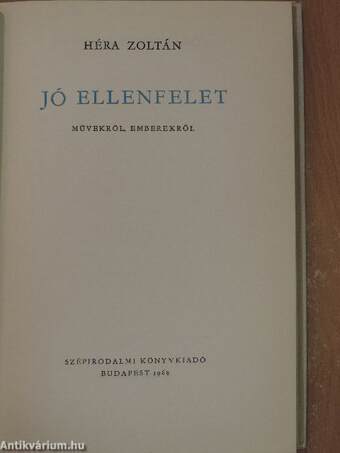 Jó ellenfelet