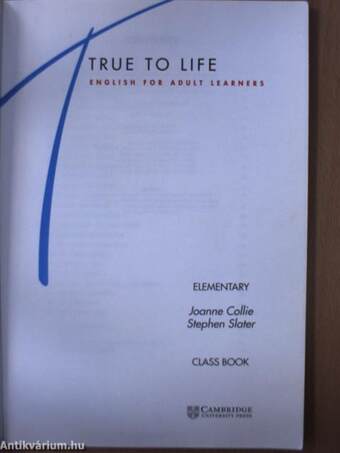 True to Life - Elementary Class Book