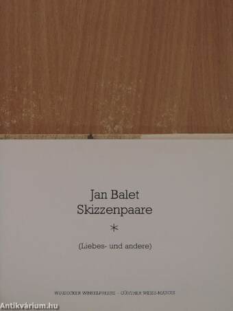 Jan Balet Skizzenpaare