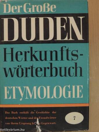 Duden Etymologie