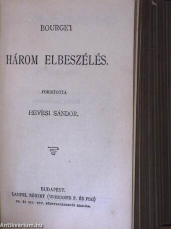 Dandin György vagy a megcsúfolt férj/1848. márczius 15./Három elbeszélés/Versek/Az ötödik kerék/Kossuth Lajos 1848. julius 11-iki beszéde a haderő megajánlása ügyében/Csillagos esték/A király házasodik/Az úr, az asszony és a baba/Kisvárosi történetek