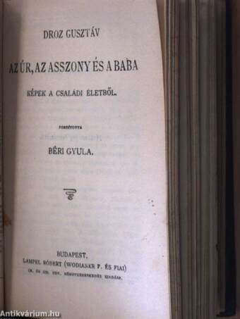 Dandin György vagy a megcsúfolt férj/1848. márczius 15./Három elbeszélés/Versek/Az ötödik kerék/Kossuth Lajos 1848. julius 11-iki beszéde a haderő megajánlása ügyében/Csillagos esték/A király házasodik/Az úr, az asszony és a baba/Kisvárosi történetek