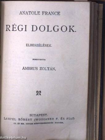 Az aranycsináló II./Bethlen Gábor életrajza/Ujabb humoreszkek/Pályám emlékezete/Szinész-históriák/Buda halála/Régi dolgok/Rejtelmes történetek