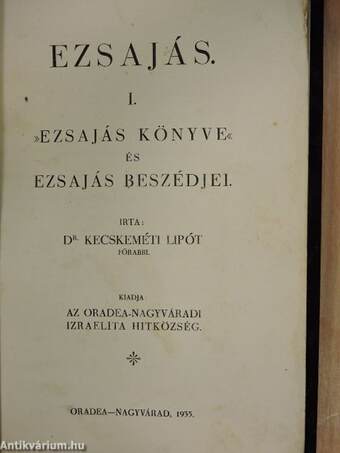 Ezsajás I-III.