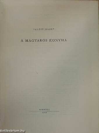 A magyaros konyha