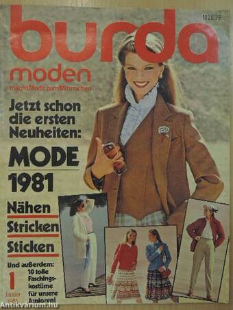 Burda Moden Januar 1981