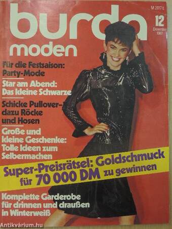 Burda Moden Dezember 1982